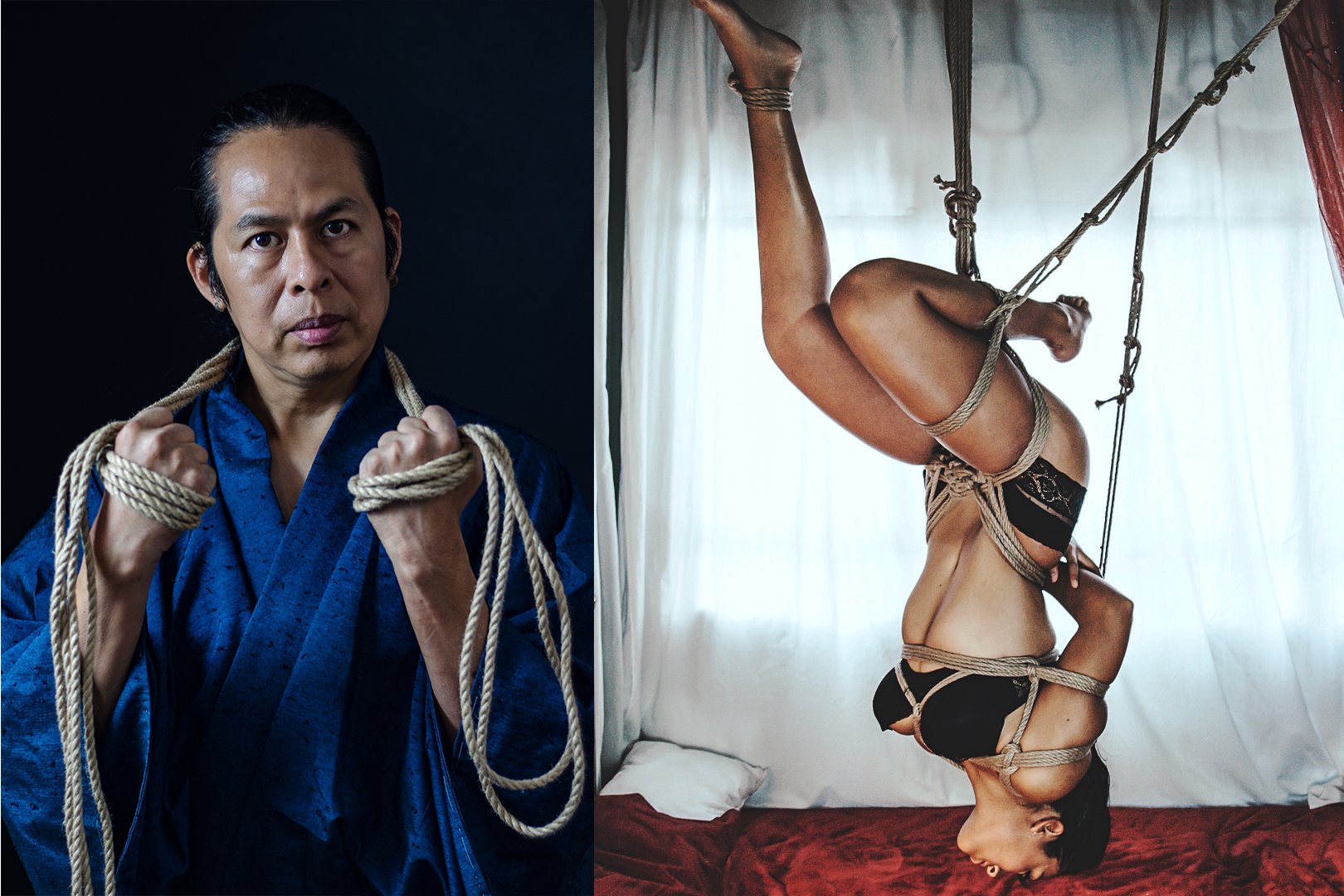 Sicalíptico te invita a vivir una noche de pasión y arte con el Shibari de Porfirio Terán, 14 de Febrero